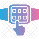 Touch Watch Touch Screen Icon