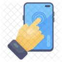 Touch Mobile Touch Gesture Finger Tap Icon