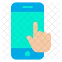 Touch Tap Fingure Icon