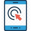 Touchscreen Smartphone Click Icon
