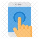 Touch Screen Smartphone Application Icon