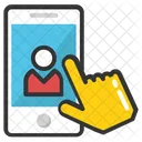 Touch Screen Finger Icon