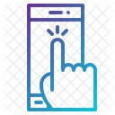 Hand Finger Tap Icon