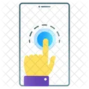 Touch Mobile Touch Screen Finger Tap Icon