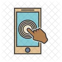 Touch Screen Communication Icon
