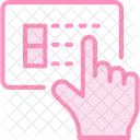 Touch Screen Panel Touchscreen Panel Icon
