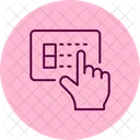 Touch Screen Panel Touchscreen Panel Icon