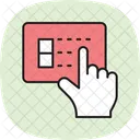 Touch Screen Panel Touchscreen Panel Icon