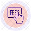 Touch Screen Panel Touchscreen Panel Icon