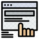 Touch Website  Icon