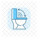 Touchless Toilet Seat Icon