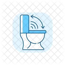 Touchless Toilet Seat  Icon