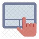 Touchpad Gesture Hand Icon