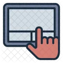 Touchpad Gesture Hand Icon