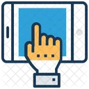 Touchscreen Smartphone Touchpad Symbol