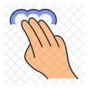 Touchscreen-Geste  Symbol