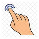 Touchscreen-Geste  Symbol