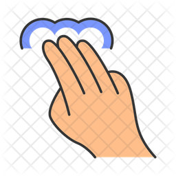 Touchscreen gesture Icon