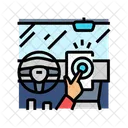 Touchscreen Dashboard Auto Icon