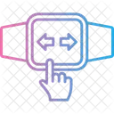 Touchscreen Smartwatch Technology Icon