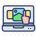 Touchscreen Media Image Icon