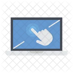 Touchscreen Laptop  Icon