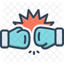 Tough Rigid Stiff Icon