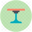 Rond Cercle Table Icon