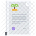 Folder Document Island Icon