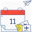 Calendar Reminder Tour Date Icon