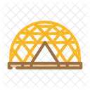 Tourism Tent Vacation Icon