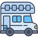 Tourism Bus Double Decker Icon