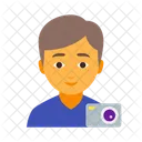 Camera Male Photograph Icon