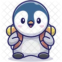 Touristen-Pinguin  Symbol