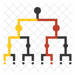 Tournament bracket Icon - Download in Flat Style