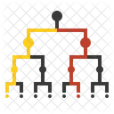 Tournoi Bracket Graphique Icône