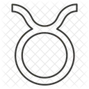 Touro Horoscopo Astrologia Ícone