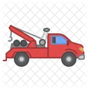 Tow Truck Construction Icon