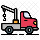 Tow Truck Crane Truck Car Breakdown Icon
