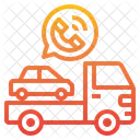 Tow Truck Tow Assistance Icon