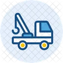 Tow Truck Crane Truck Transport Icon