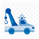Tow Truck Crane Truck Transport Icon
