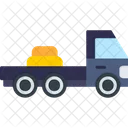 Tow Truck Transport Dump Icon