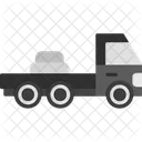 Tow Truck Transport Dump Icon