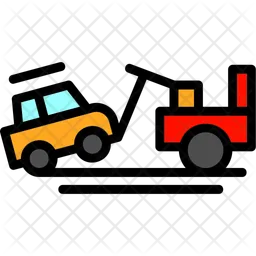 Towed Vehicle  Icon