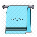 Towel Shower Cleaning Icon
