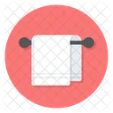 Towel Wiping Bathroom Icon