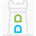 Tower Fortress Stronghold Icon