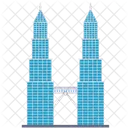타워 페트로나스 타워 쿠알라룸푸르 아이콘