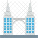 Tower Building Connected Icon
